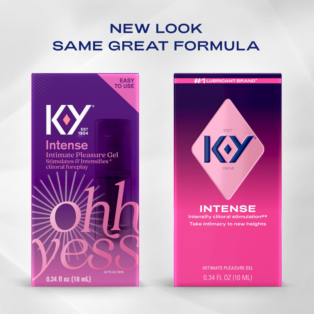 K-Y Intense Pleasure Gel, 0.34 fl oz