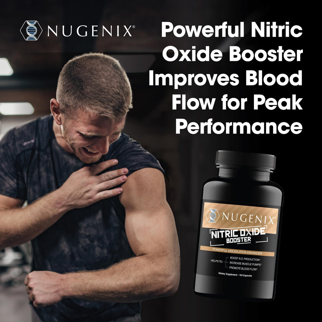 Nugenix Nitric Oxide Booster Supplement, 100 Count