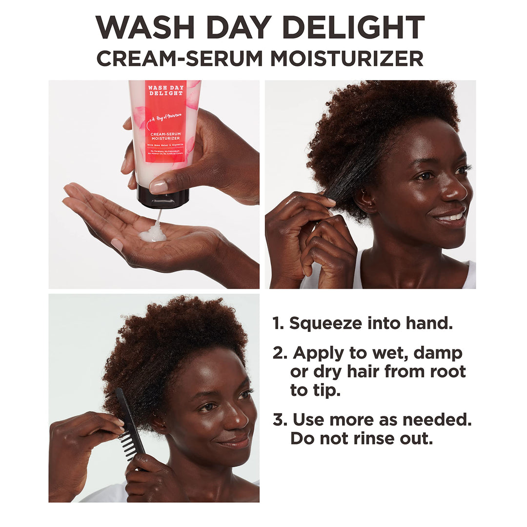 Carol's Daughter Wash Day Delight Cream Serum Moisturizer, 6.8 fl oz