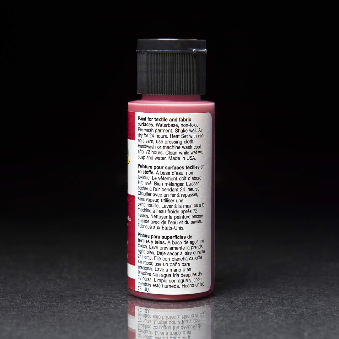 FolkArt Brush On Fabric Paint Beginner Set, 2 oz