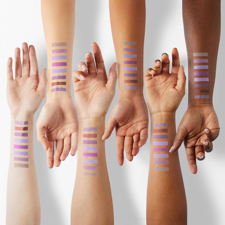 Pacifica Purple Nudes Mineral Eyeshadow Palette, 10 Shades