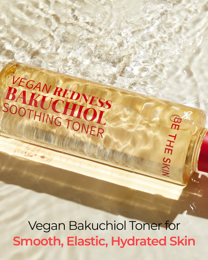 BE THE SKIN Vegan Redness Bakuchiol Soothing Toner, Heartleaf, 8.45 fl oz