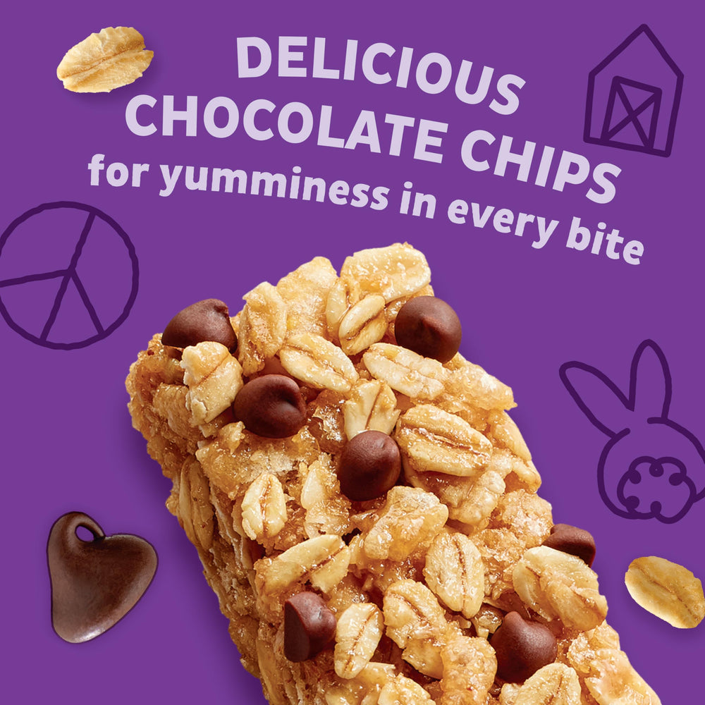 Annie's Homegrown Organic Chewy Granola Bars, Chocolate Chip, 5.34 oz