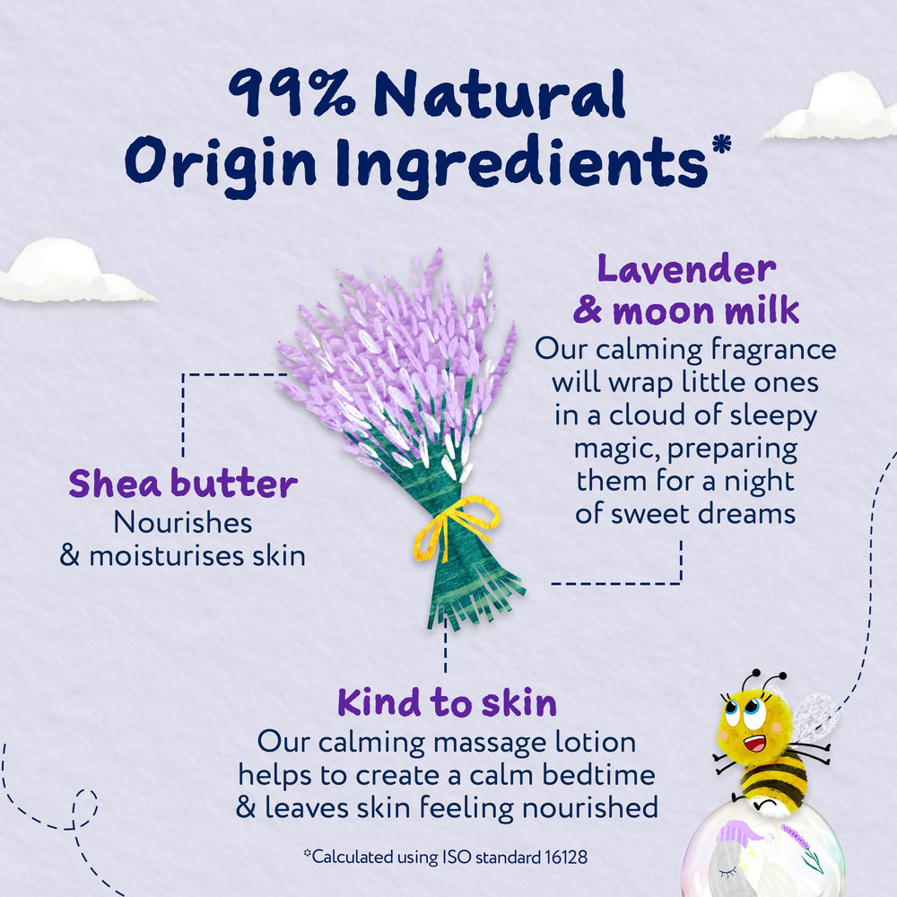 Childs Farm Slumber Time Calming Massage Lotion, Lavender and Moon Milk, 150 ml