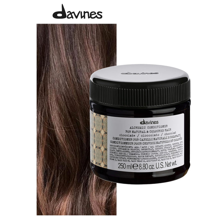 Davines Alchemic Conditioner, Chocolate, 8.84 fl oz