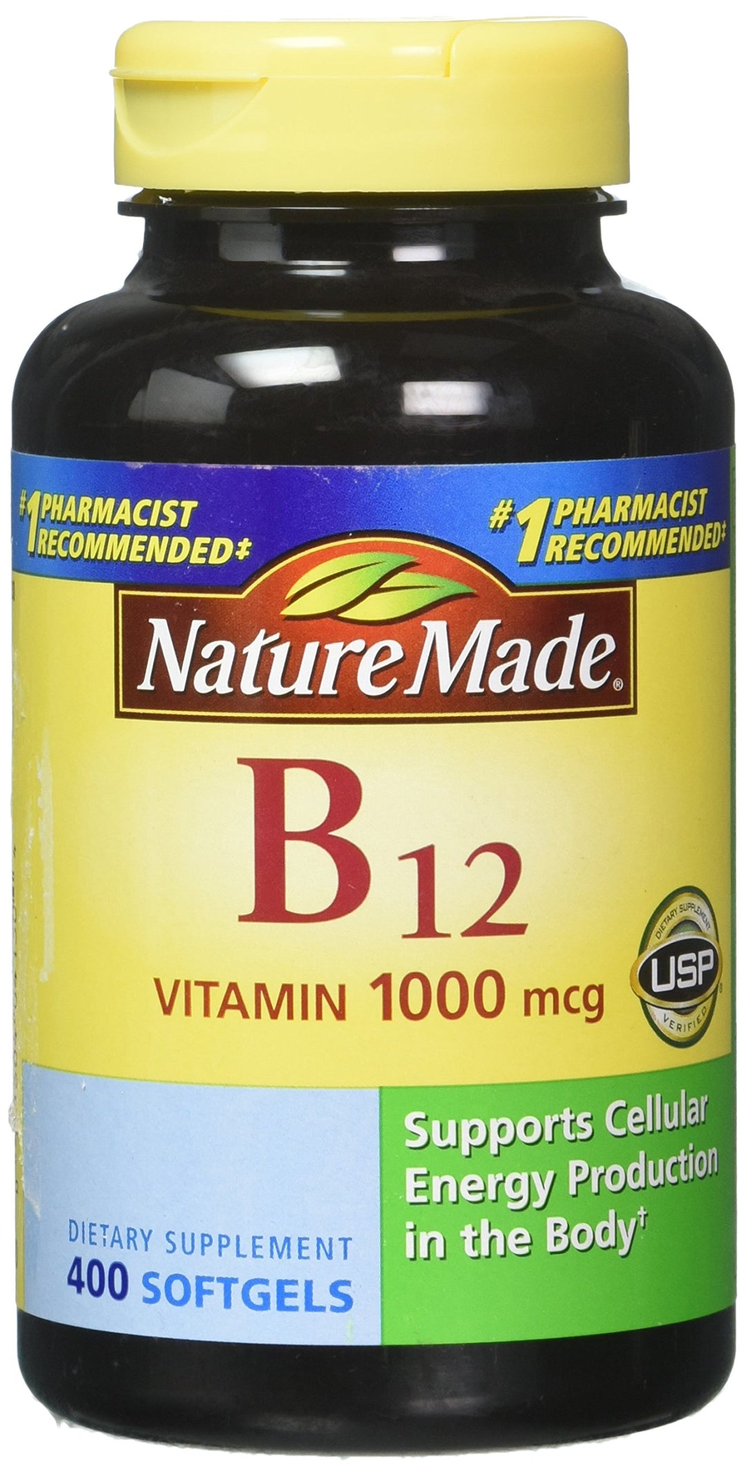 Nature Made Vitamin B-12 Softgels, 1000 mcg, 400 Count