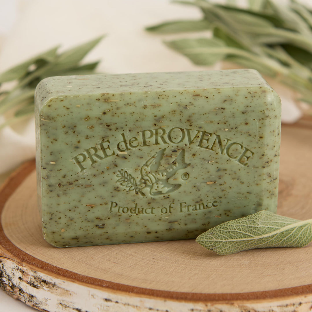 Pre de Provence Artisanal French Soap Bar, Sage, 250 g
