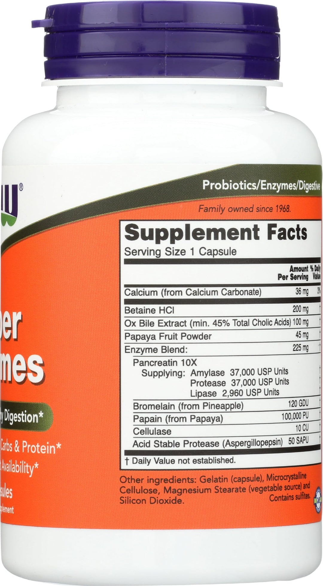 NOW Super Enzymes, 90 Count