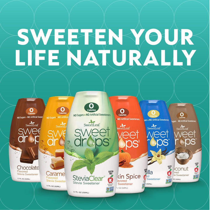 SweetLeaf SteviaClear Liquid Sweetener, 1.7 fl oz