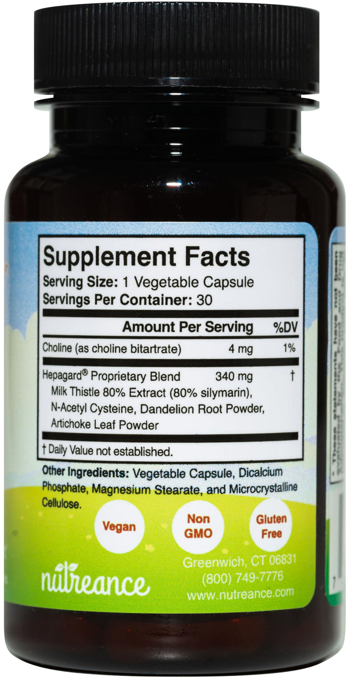 Hepagard Liver Support Supplement, Capsules