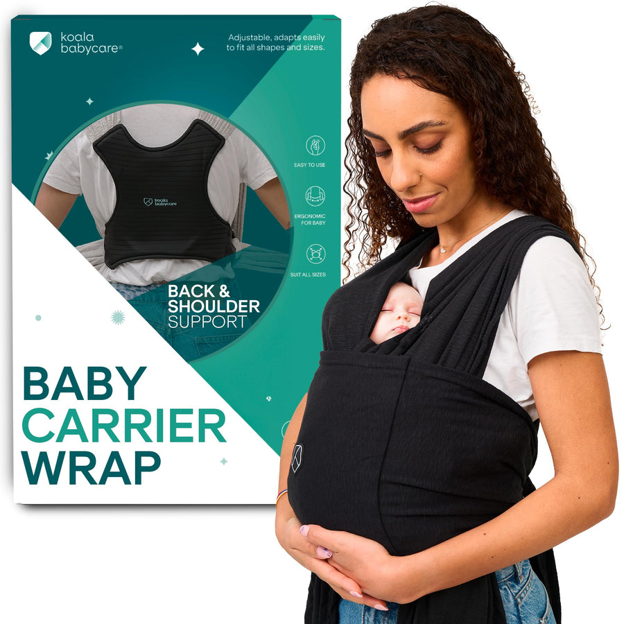 Koala Babycare Baby Carrier Wrap, One Size, 22 lb