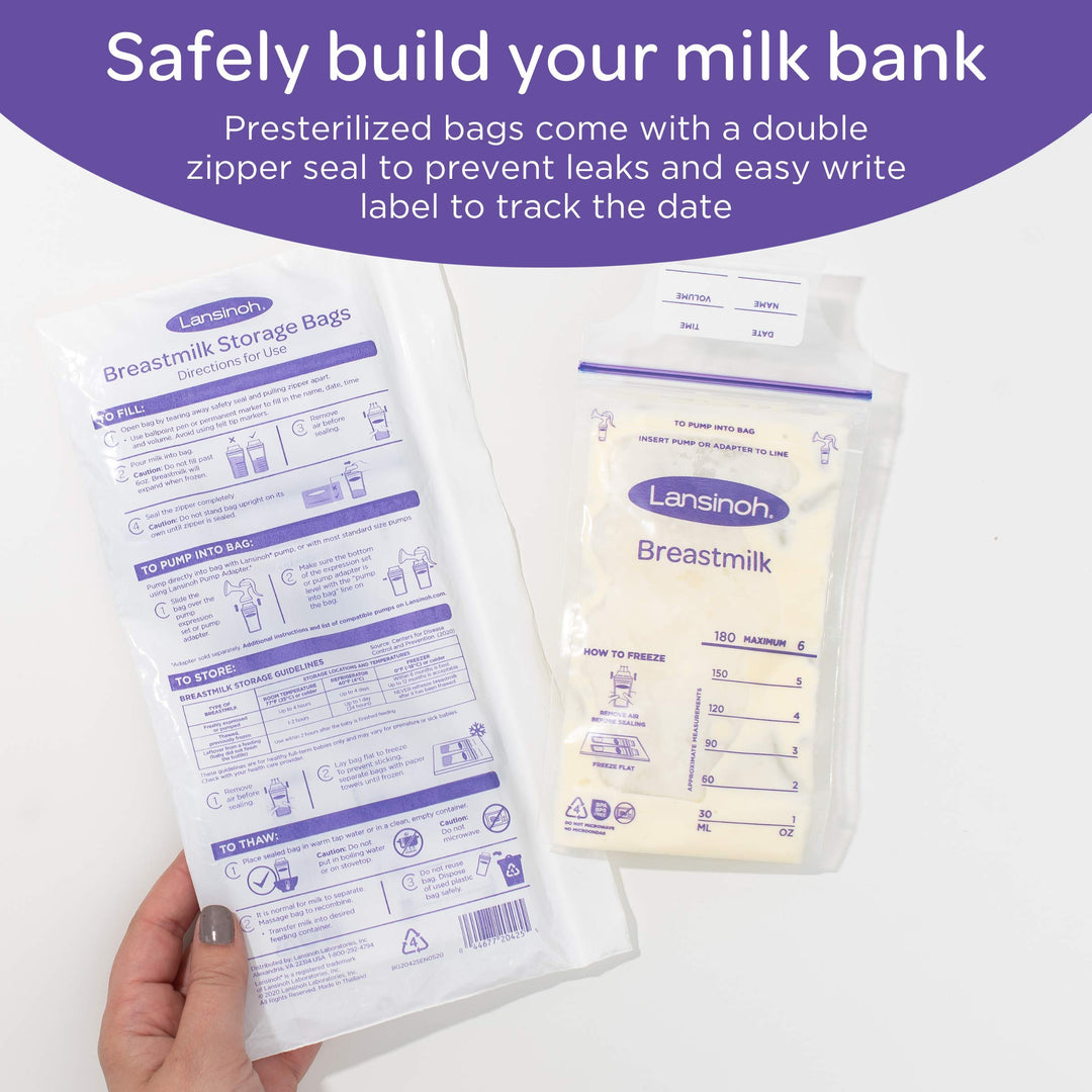 Lansinoh Breastmilk Storage Bags, 25 Count