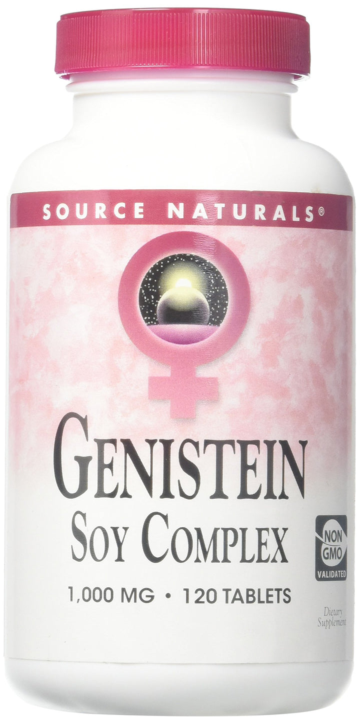 Source Naturals Genistein 1000 mg, 120 Count