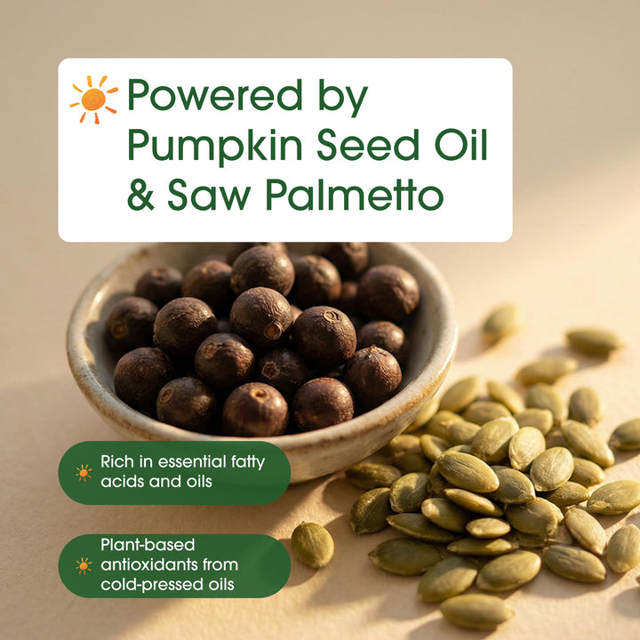NatureBell Virgin Pumpkin Seed Oil with Saw Palmetto, 3,000mg, 240 Count