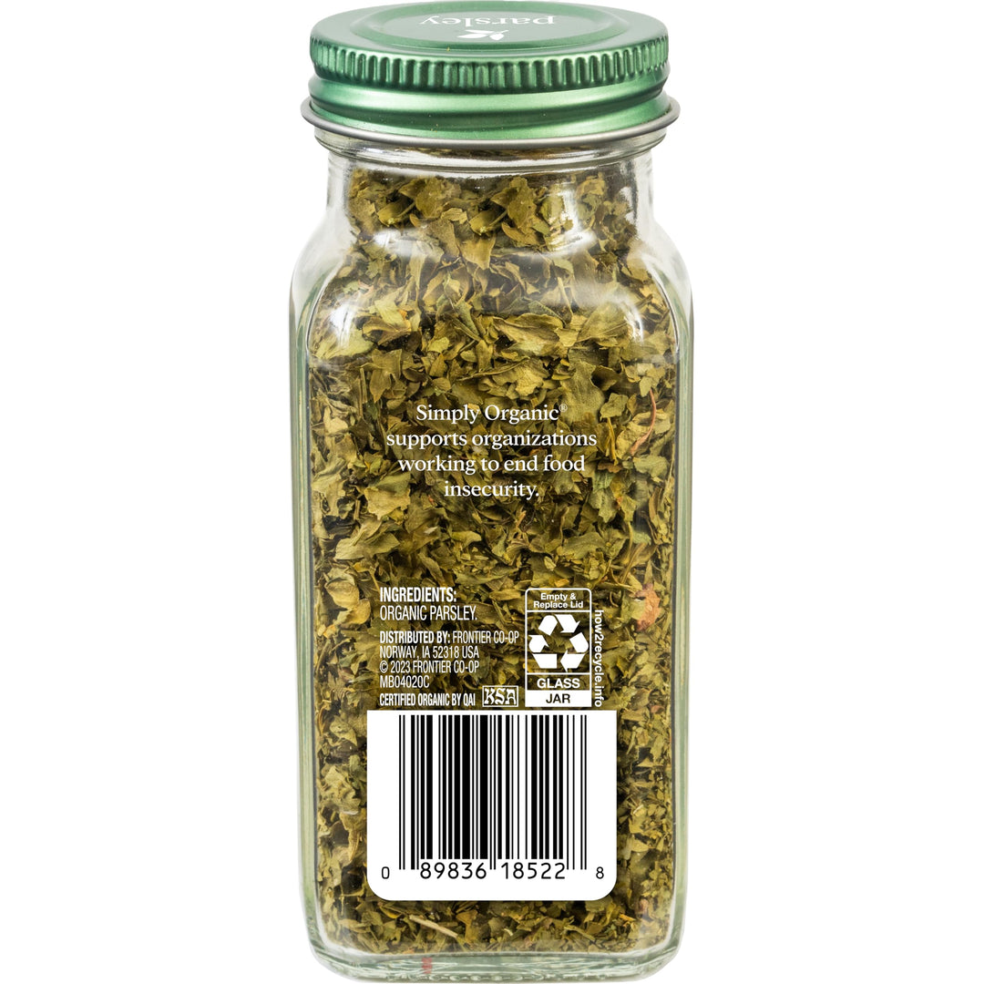 Simply Organic Parsley Flakes, 0.26 oz