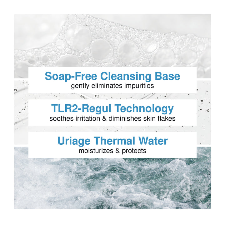 Uriage D.S. Regulating Foaming Gel, White, 150 ml