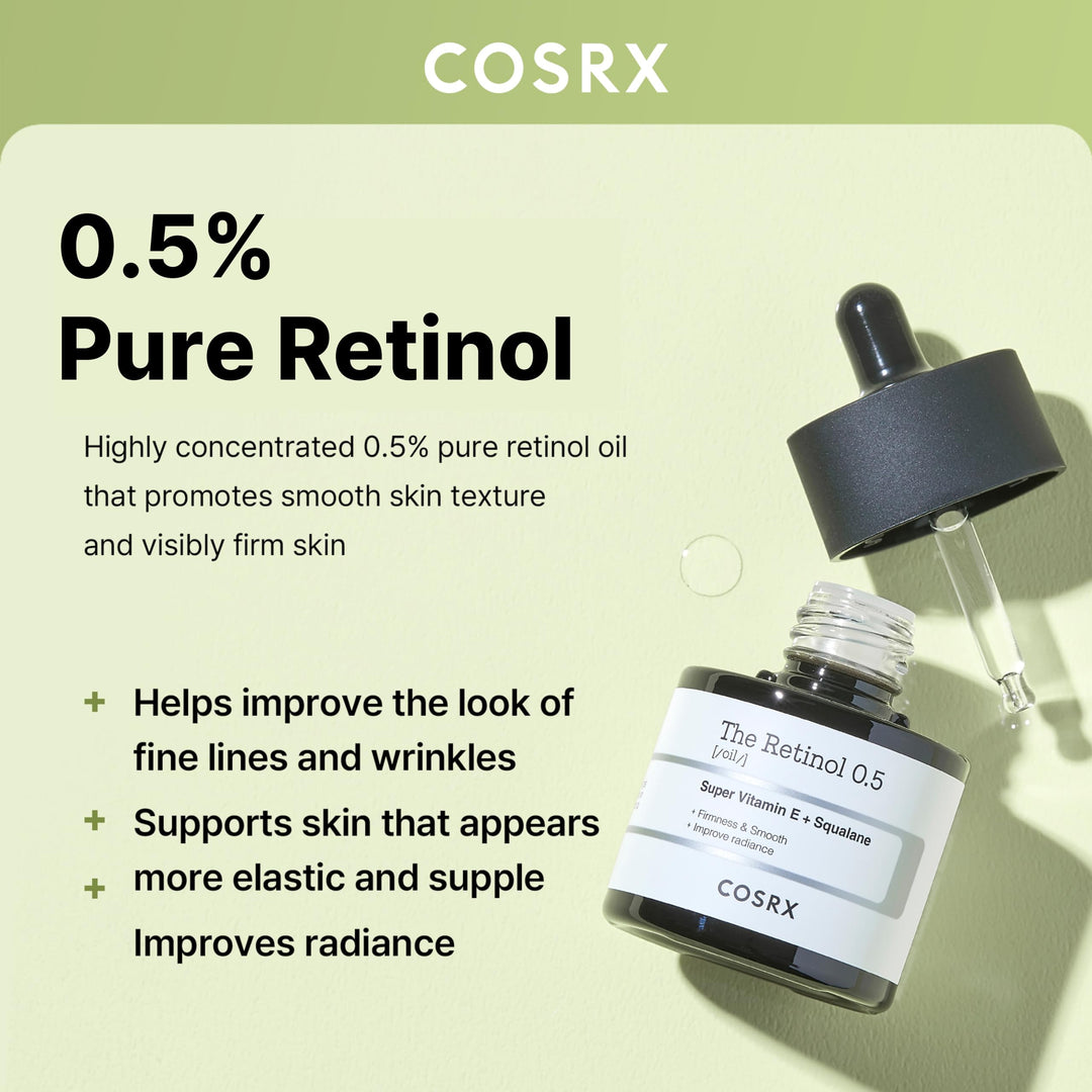 COSRX Retinol 0.5 Oil, 0.67 fl oz