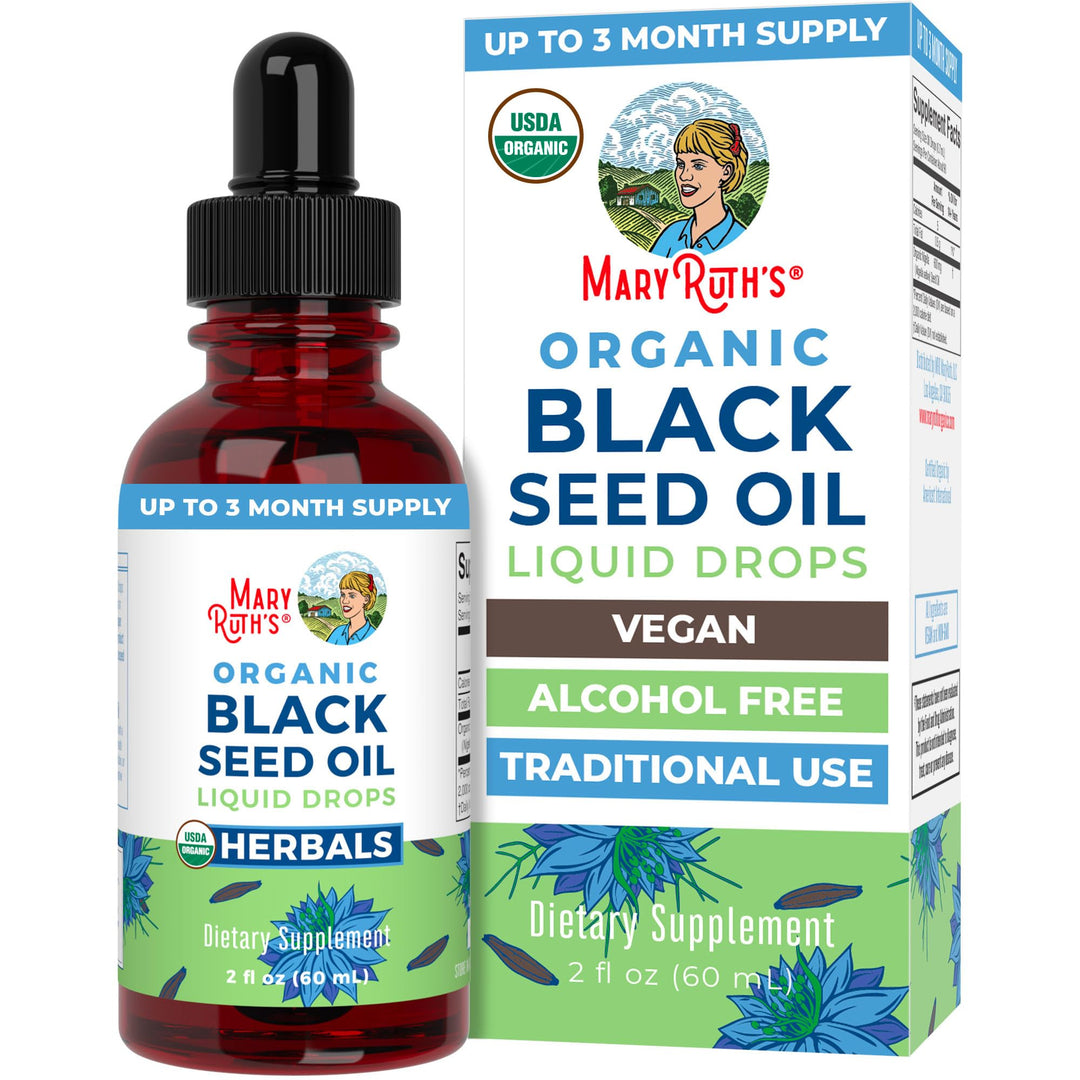 MARYRUTH'S Organic Black Seed Oil, 2 oz
