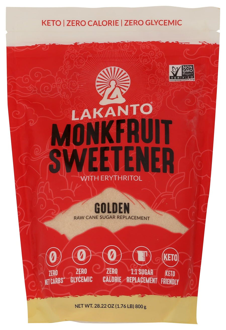 Lakanto Classic Monk Fruit Sweetener, Golden, 800 g