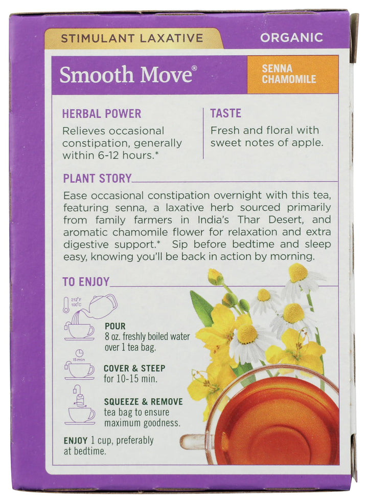 Traditional Medicinals Smooth Move Chamomile Tea, 16 Count