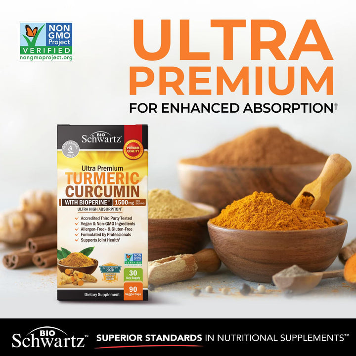 BioSchwartz Turmeric Curcumin, 1500mg