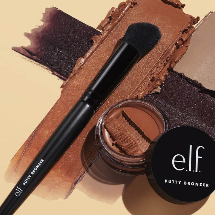 e.l.f. Putty Bronzer Brush, Angled