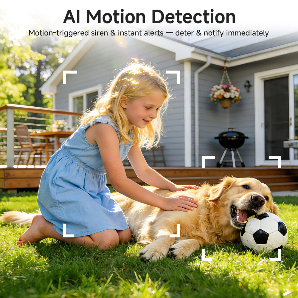 Noorio Wireless Security Camera, 2K, 16GB