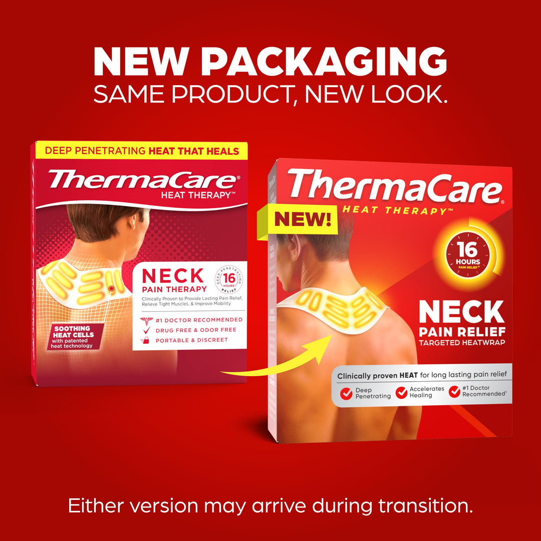 ThermaCare Neck & Shoulder Heat Wraps, 5 Count