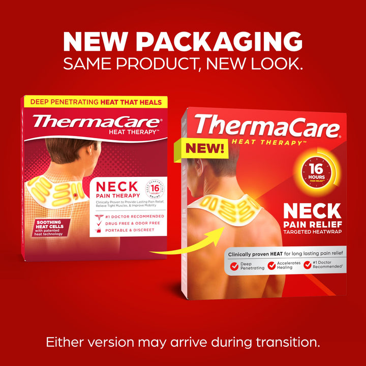 ThermaCare Neck & Shoulder Heat Wraps, 5 Count