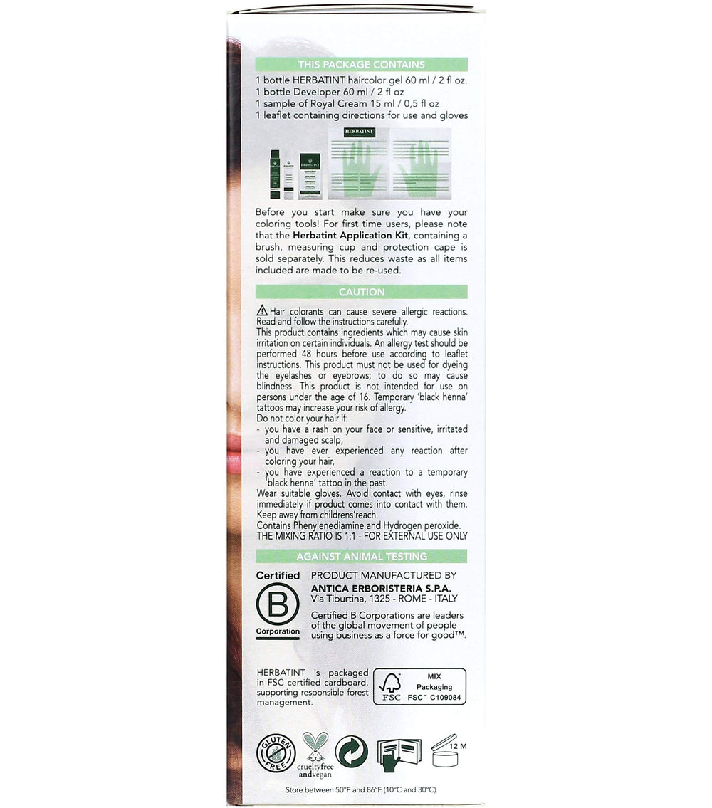 Herbatint Hair Color, Copper Chestnut