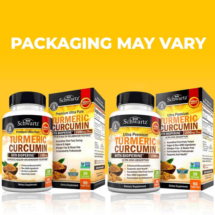 BioSchwartz Turmeric Curcumin, 1500mg