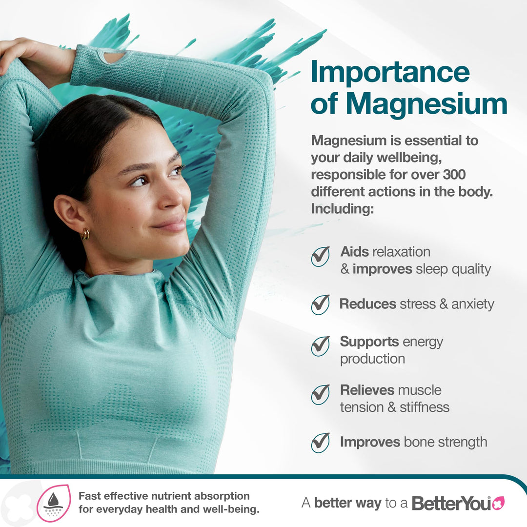 BETTERYOU Just As Nature Intended Magnesium Bath Flakes, 35 oz