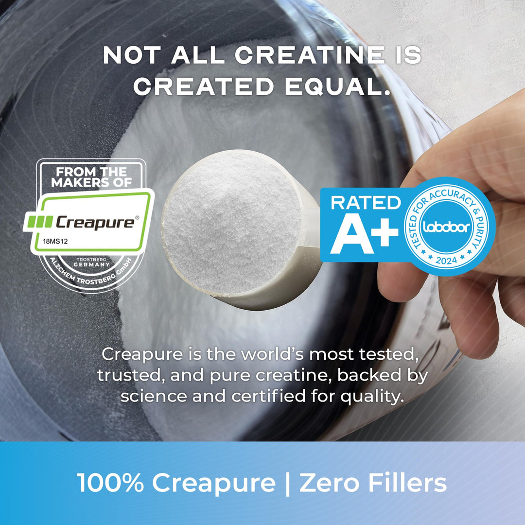 Muscle Feast Creapure Creatine Monohydrate Powder, Unflavored, 500 g