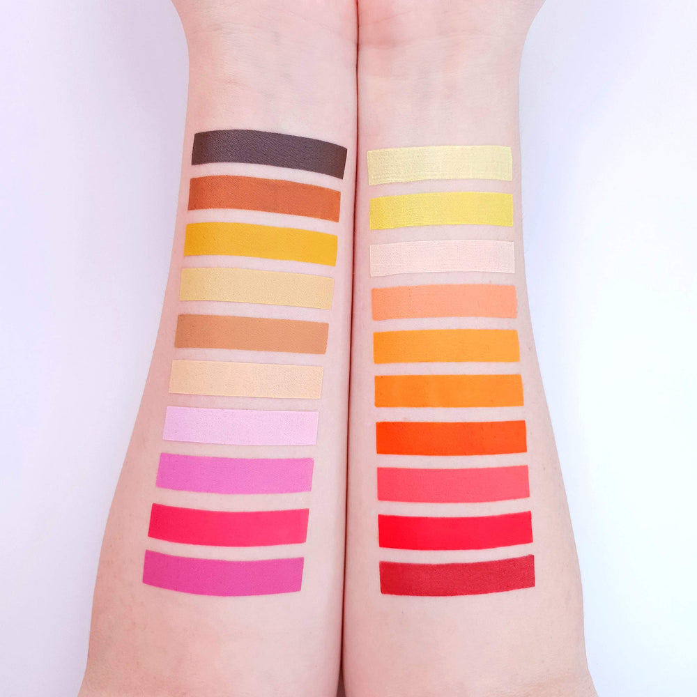 Moon Creations Pro Face And Body Paint Cake Pots, 40 Colour Professional Kit