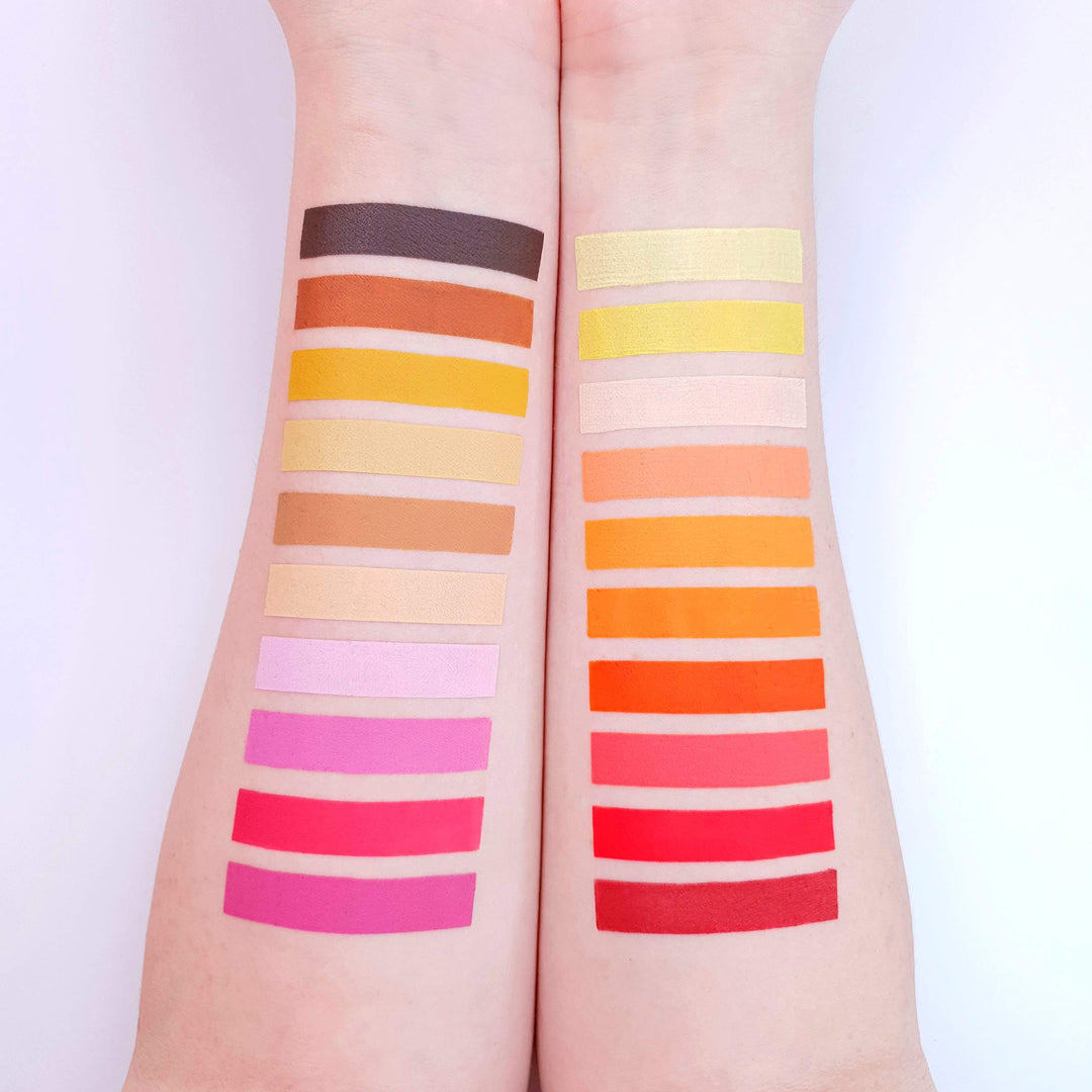 Moon Creations Pro Face And Body Paint Cake Pots, 40 Colour Professional Kit