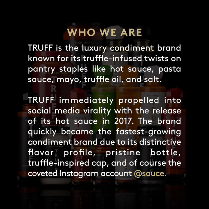 TRUFF White Truffle Hot Sauce, 6 oz