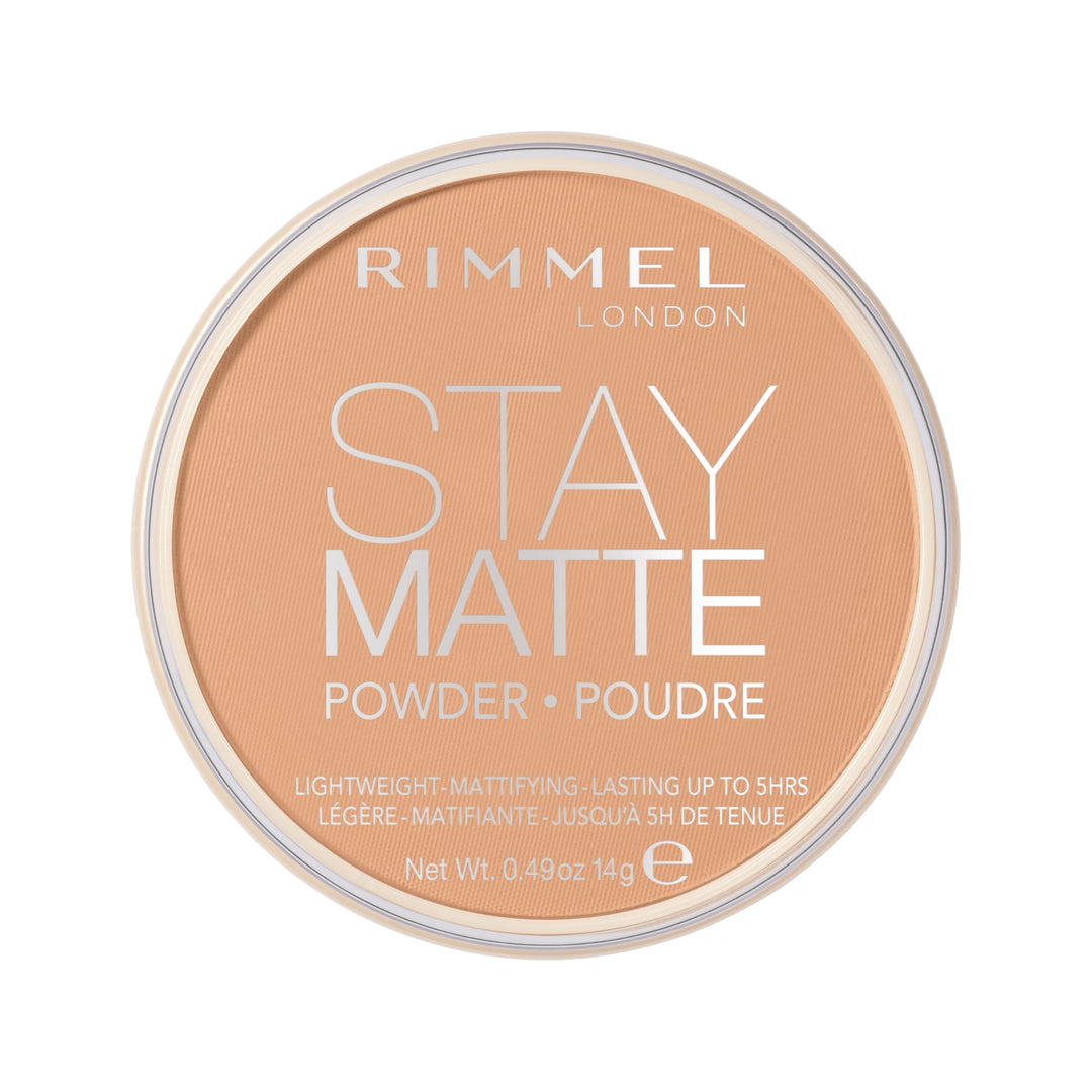 Rimmel Stay Matte Pressed Powder, Deep Beige, 0.47 fl oz