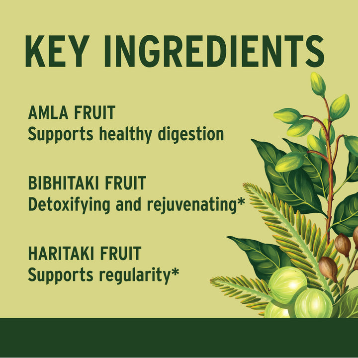 Banyan Botanicals Organic Triphala Tablets, 90 Count
