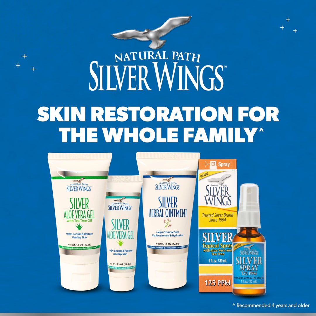 Natural Path Silver Wings Silver Herbal Ointment, 5 ml