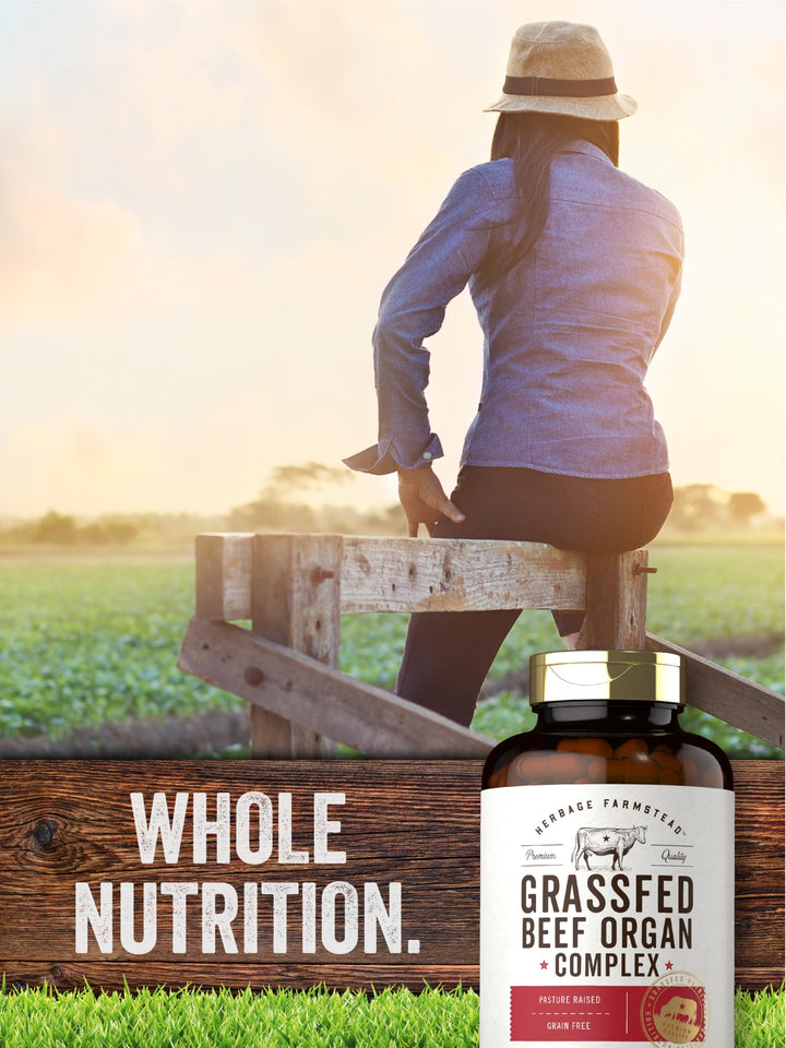 Carlyle Grass Fed Beef Organ Complex, 200 Count