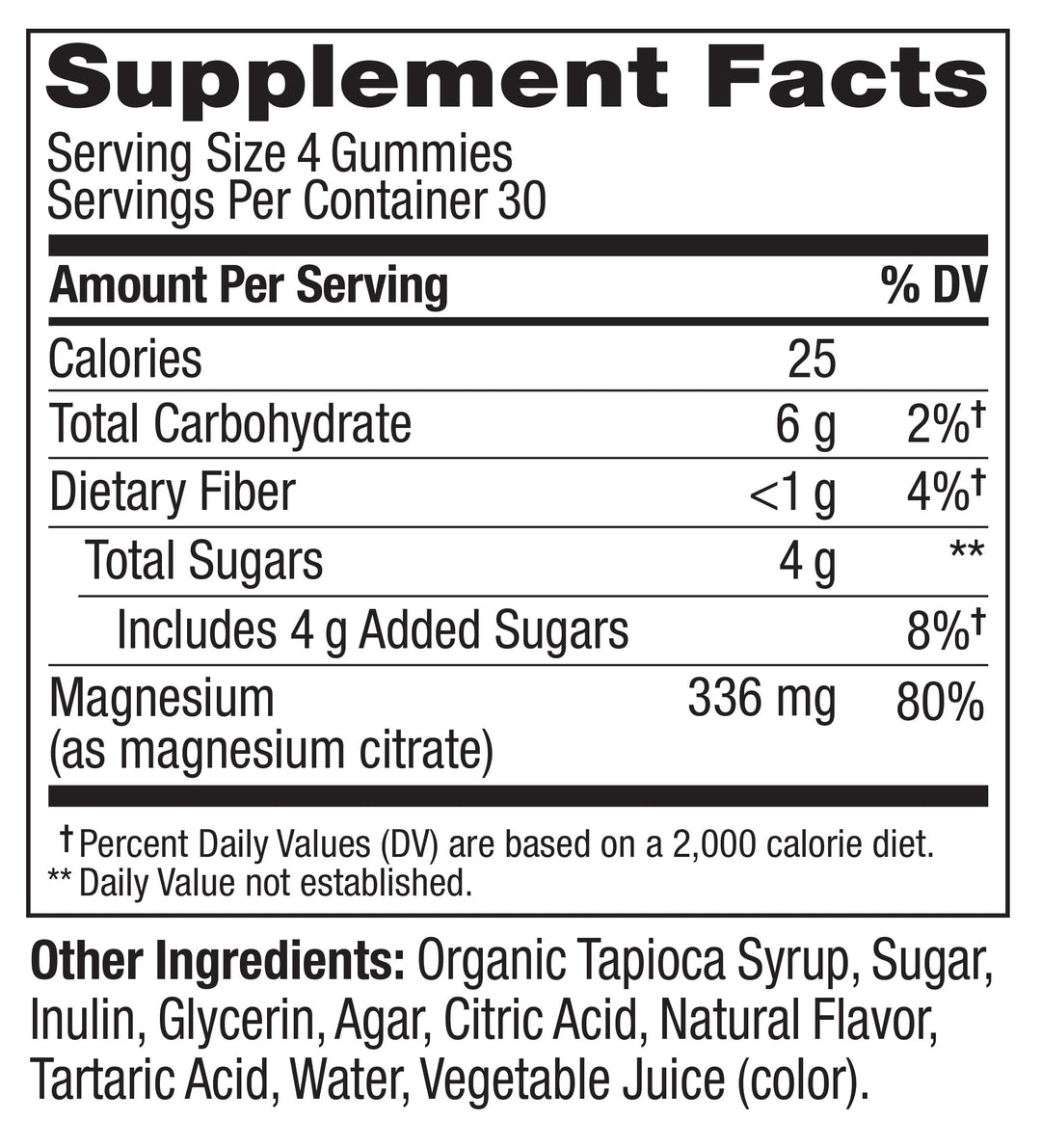 OLLY Relaxing Magnesium Gummies, Magnesium Citrate, Raspberry Lavender, 120 Count