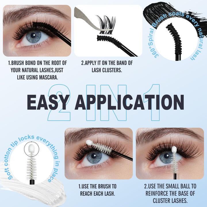 LANKIZ Magnetic Eyeliner, 3 Count, 5 ml