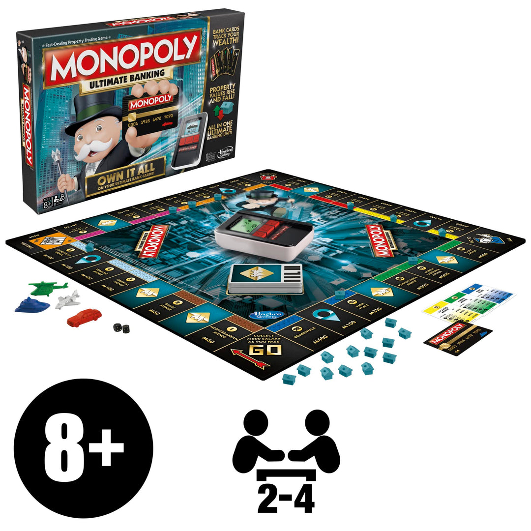 Monopoly Ultimate Banking Edition Board Game, Amazon Exclusive