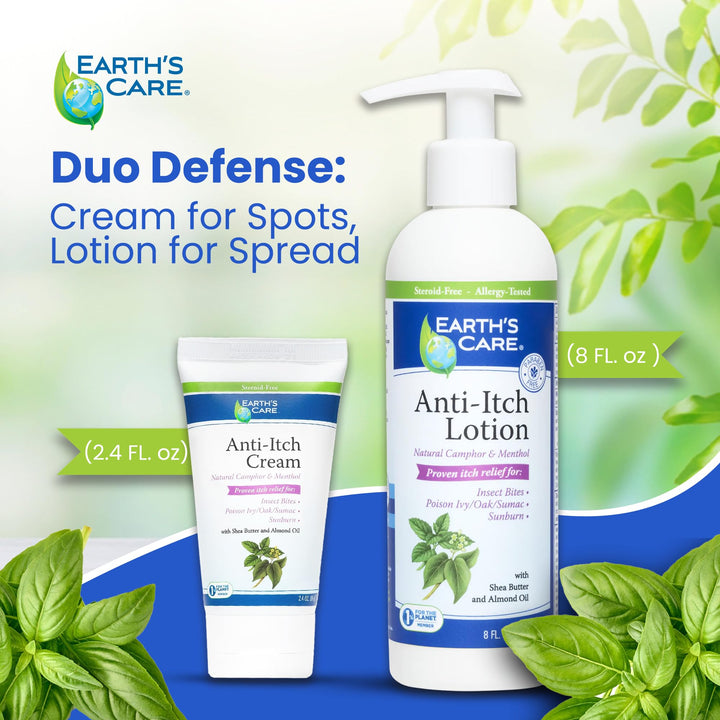 Earth's Care Anti Itch Cream, 2.4 oz