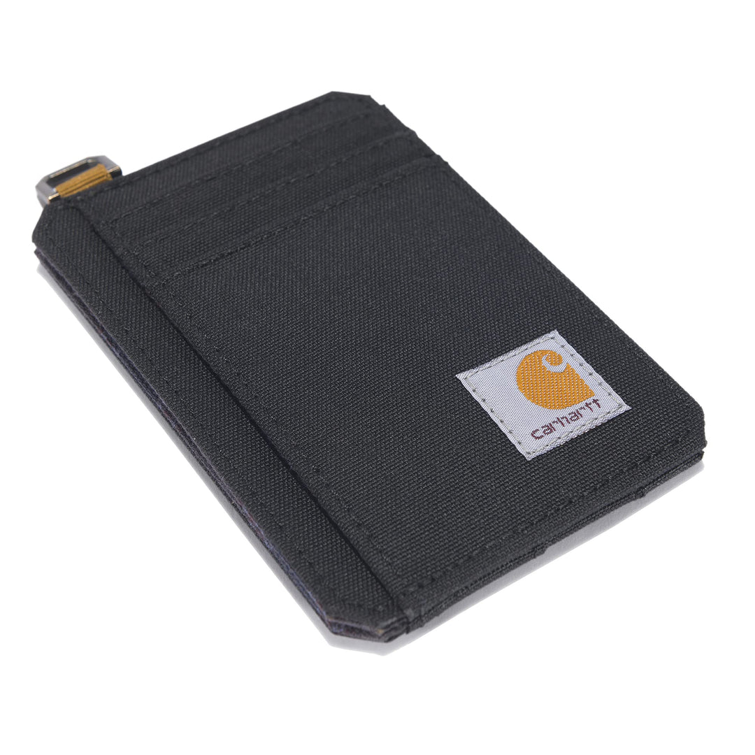 Carhartt Nylon Duck Front Pocket Wallet, Black