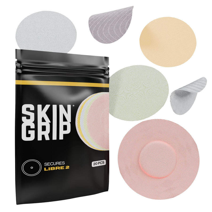 Skin Grip Adhesive Patch, Pastel Variety, 20 Count