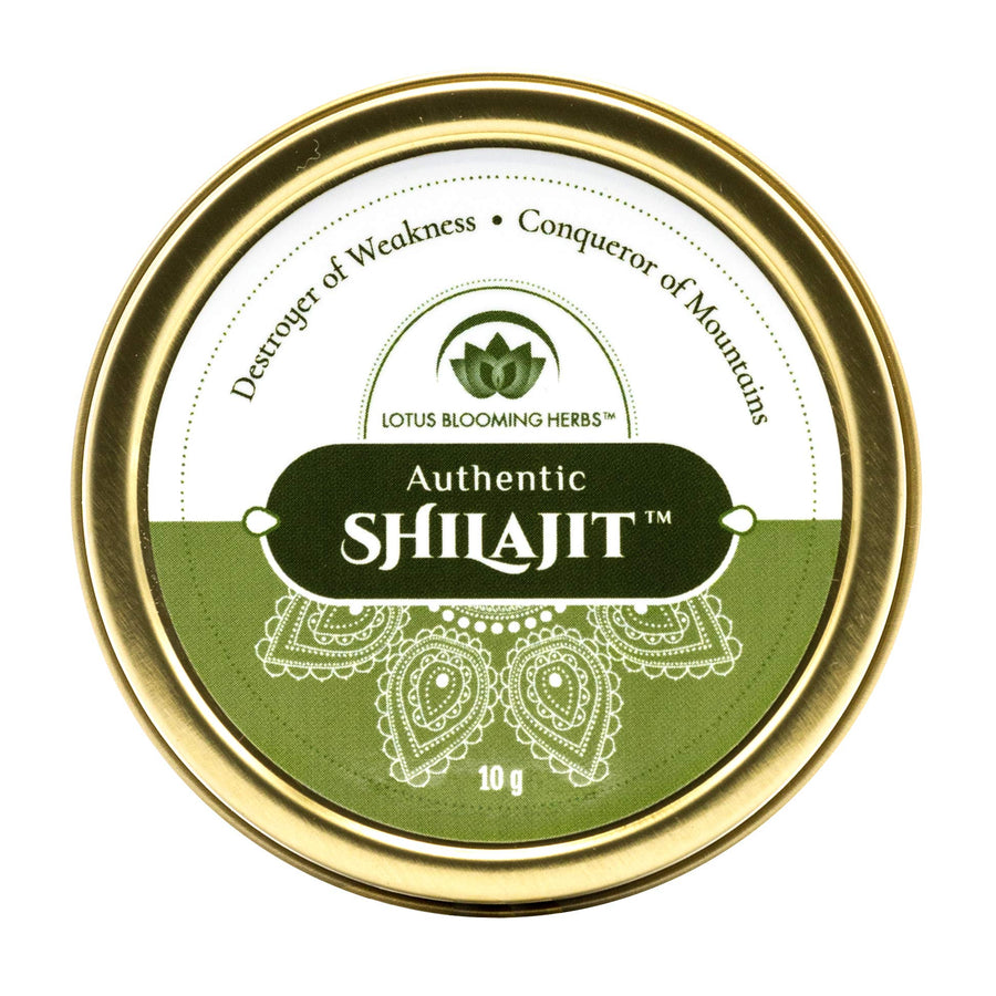 Lotus Blooming Herbs Shilajit Gold Grade Himalayan Resin, 10 g