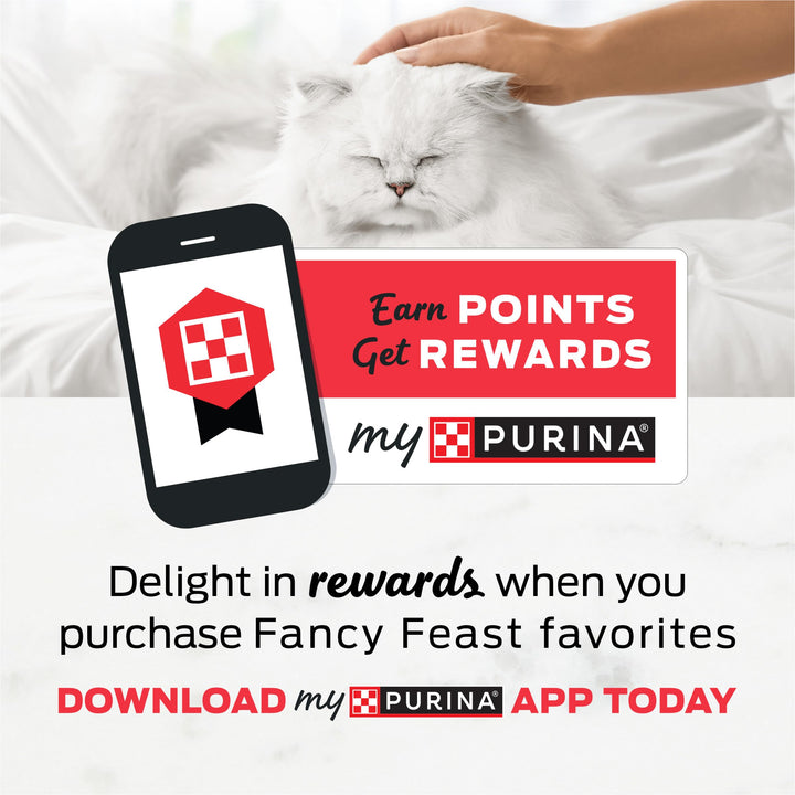 PURINA Fancy Feast Senior Wet Cat Food, Chicken, 16 Count