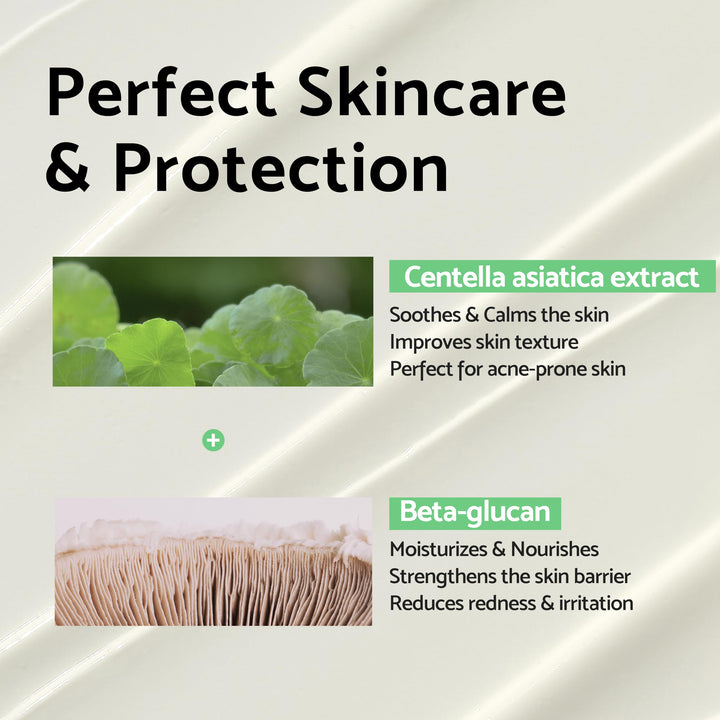 IUNIK Centella Calming Moisture Daily Sunscreen, SPF 50+ PA++++