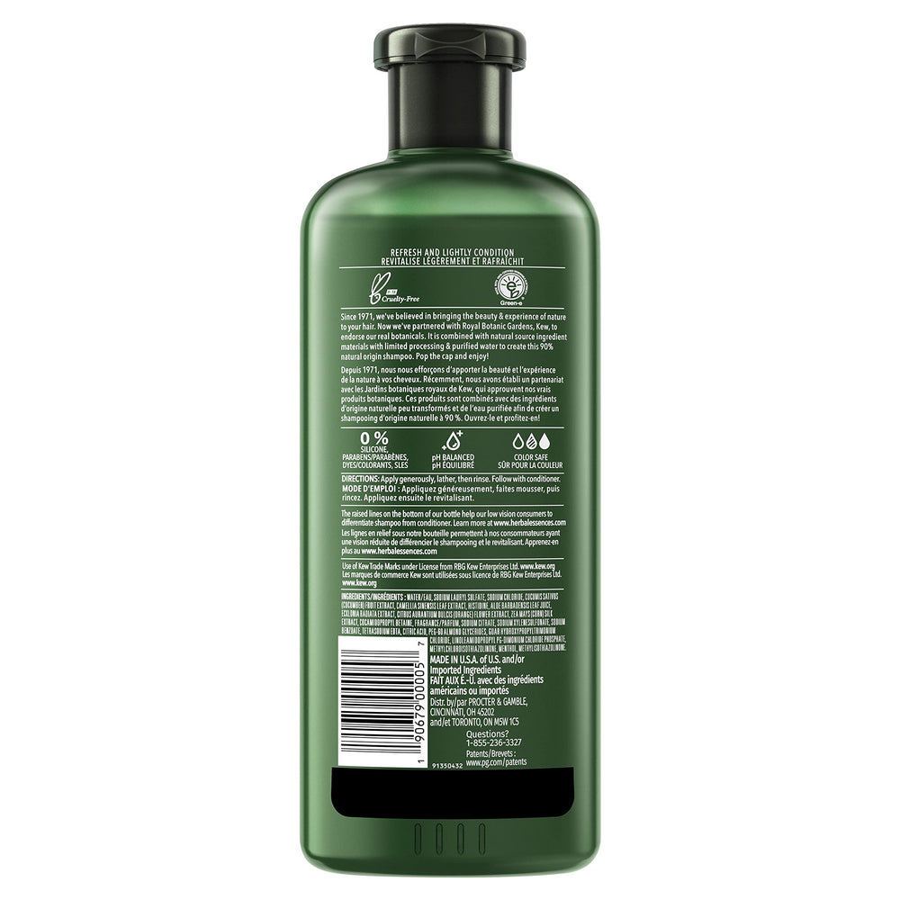 Herbal Essences Shampoo, Cucumber and Green Tea, 13.5 fl oz